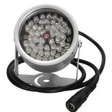 RIWYTH 48 ИК светодиодный инфракрасный осветитель свет ИК ночного видения для видеонаблюдения камеры безопасности заполняющее освещение металлический серый купол