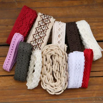 

Heat! 5 yards 1cm-5cm cotton lace sewing supplies, DIY jewelry / clothing accessories LACE TRIM