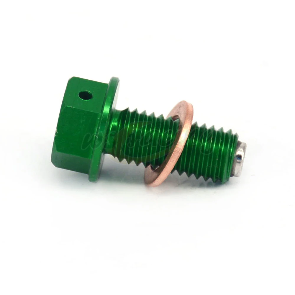 Motorcycle Oil Drain Plug Screw Bolt For KAWASAKI KX65 KX85 KX100 KX125
