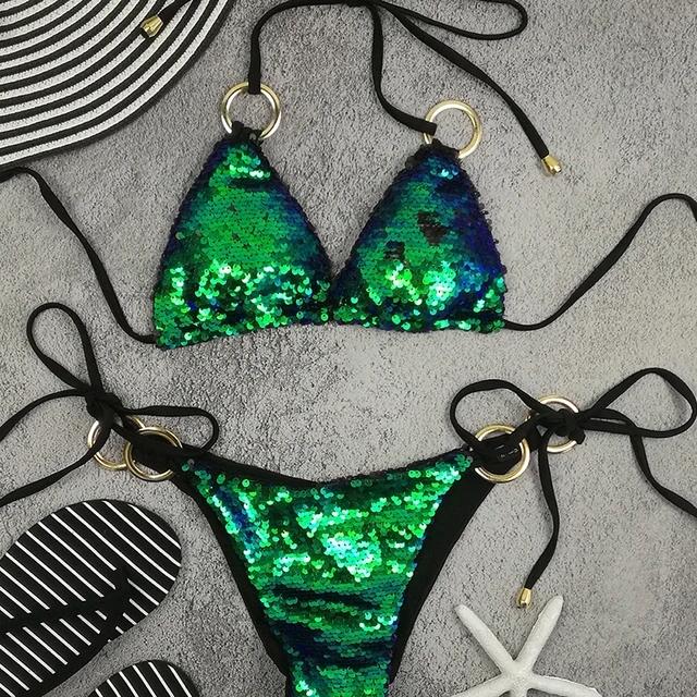 Best Offers bikini set swimsuit push up multi color bandage swimming swimwear women Hot sexy sequins glitter brazilian biquini bathing suits Best Offers bikini set swimsuit push up multi color bandage swimming swimwear women Hot sexy sequins glitter brazilian biquini bathing suits