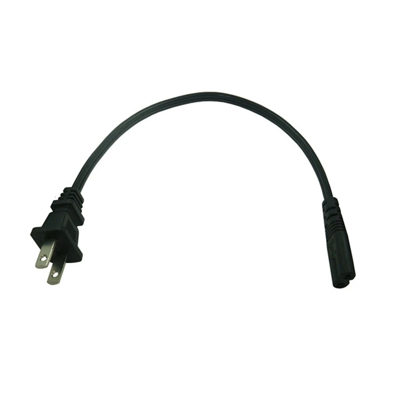 

NEMA 1-15P IEC320 C7 Laptop Portable Power Cord PC Short Cable 20cm