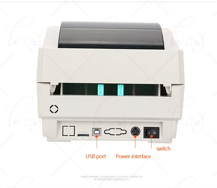 Термопринтер с USB принтер для печати штрих-кодов принтер штрих-кода скорость печати XP-450B 20mm-108mm1pc