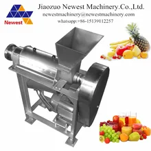 0,5 т/ч Коммерческая промышленная спиральная шнековая соковыжималка холодного отжима из нержавеющей стали