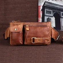 YOZOH гуртел Tasche из натуральной кожи, Мужская мини-сумка, поясная сумка, сумка для путешествий, поясная сумка, маленькая поясная сумка, кожаный чехол