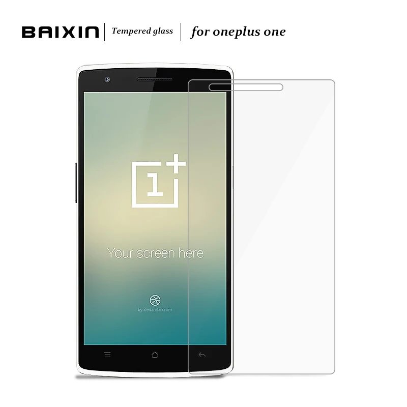 

Baixin Oneplus one Screen Protector Oneplus one Tempered Glass for Oneplus One Plus one 1+1 OPO Phone