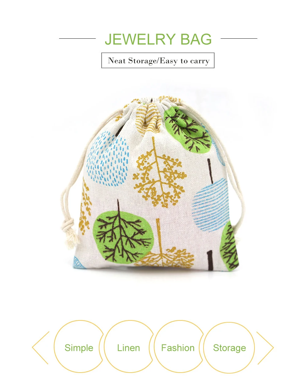 Drawstring Bags For DIY Cotton Pouch Packaging Burlap Bag Jewelry Pouches Supplies For Amber Cloth bags Jewelry Packaging (1)