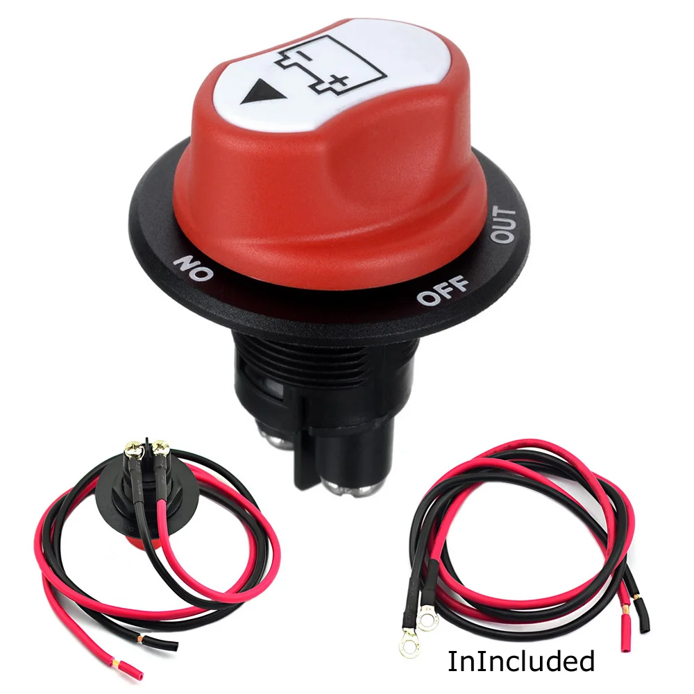 Panel Mounted Car Battery Switch Dc 50v 50a Cont 75a Int Car Mini