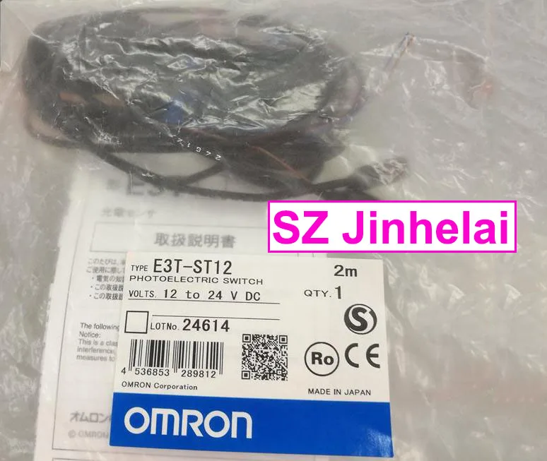 

E3T-ST11, E3T-ST12 Authentic original OMRON Photoelectric switch 2M