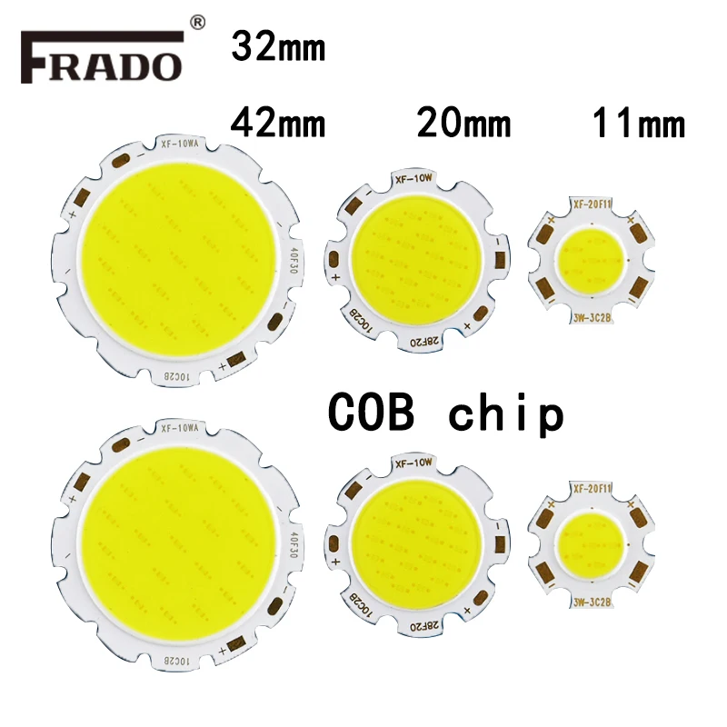 Новый Smuxi 3W5W7W20WSMD LEDCOB чип диоды высокой мощности шарик свет лампы для светодиодные
