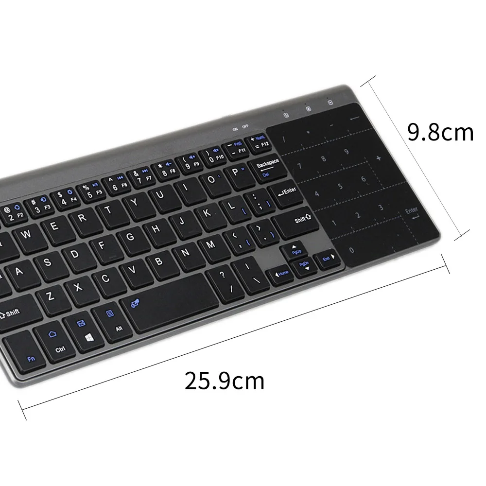 Портативная беспроводная клавиатура 2 4G для Windows ПК Механическая игровая с