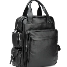 TIDING большой дорожный рюкзак из мягкой кожи, школьная сумка для мужчин, модная сумка на плечо, деловой стиль 3069