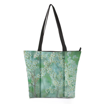 

Luxury Handbags Women Bags Designer Beauty flower printing Pattern Large Capacity Messenger Bags for Female Tote Bags 44.5*35cm