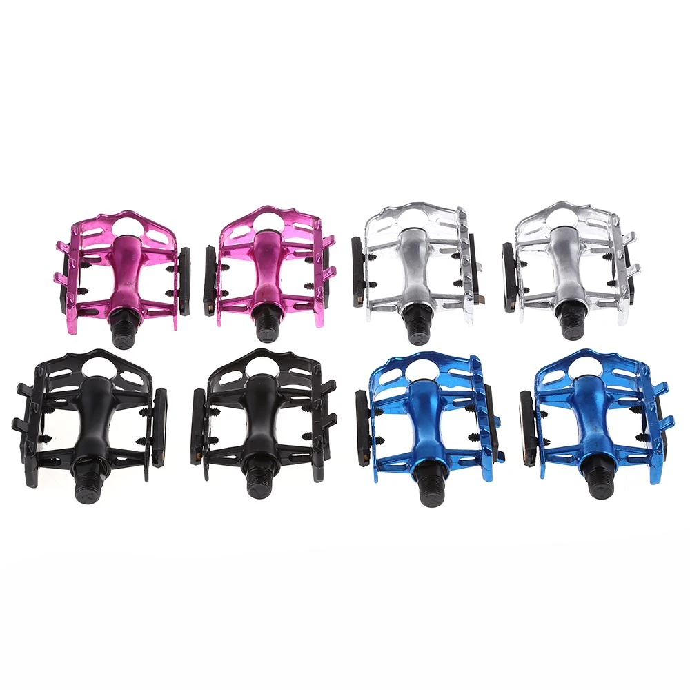 Ultra light Paired Fixed Gear MTB BMX Mountain Bicycle Pedals 9/16&quot Foot Pegs Aluminum Alloy Road Bike Outdoor Cycling | Спорт и
