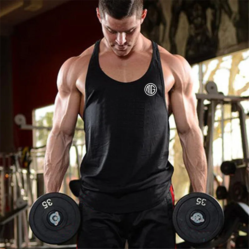 Бренд Muscleguys одежда для бодибилдинга майка фитнеса мужская спортивная жилет без