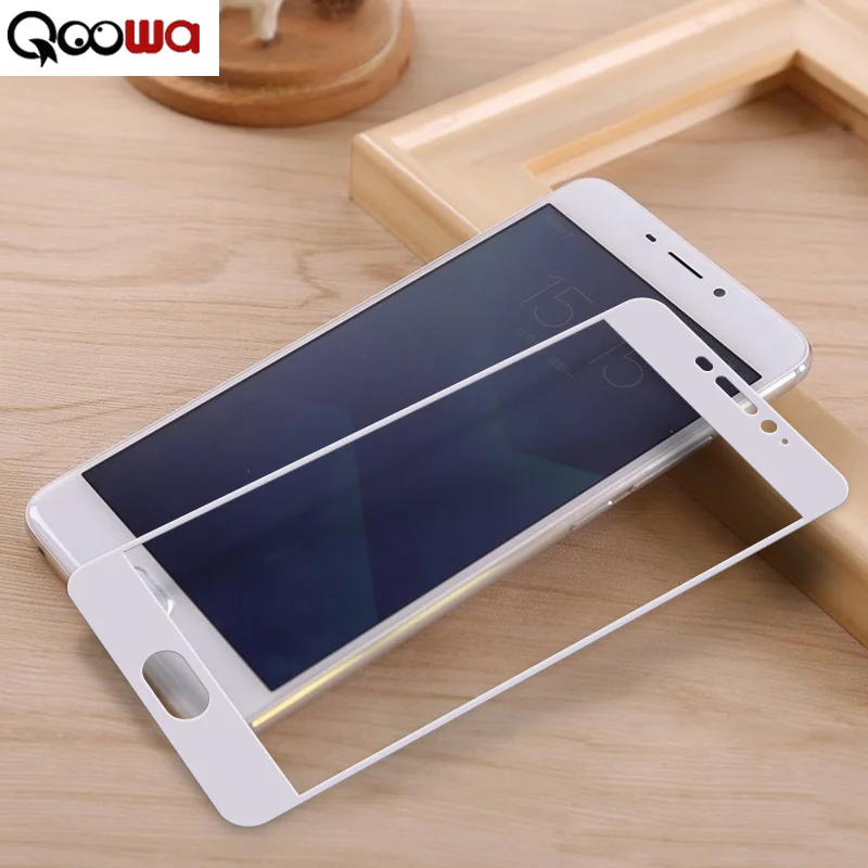 Qoowa Full Cover Meizu M5 Note Tempered Glass Scre...