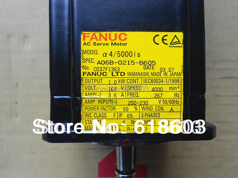 Fanuc A06B-0215-B605 Серводвигатель гарантия на три месяца