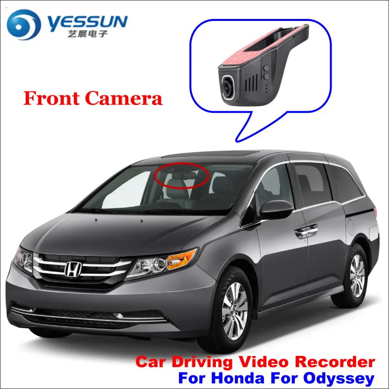 

YESSUN Car DVR Driving Video Recorder For Honda For Odyssey Front Camera AUTO Dash CAM Head Up Plug 1080P WIFI Phone APP