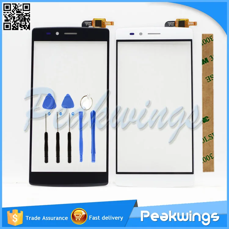

5.5" inch Black&White Touch Screen For Vernee Apollo X Touch Screen With Digitizer Panel Sensor