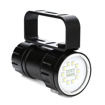 

80m LED Diving Flashlight Underwater Light IPX8 Waterproof Torch Searchlight Work Hunting Spotlight Photography Camera Lamp