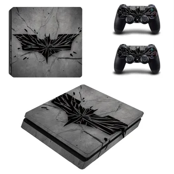 

Batman Logo Vinyl Skin PS4 Slim Skin Sticker Decal Stickers for PS4 Slim Console and Controller