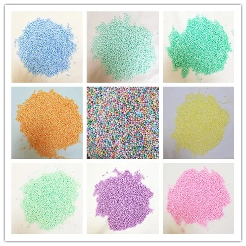 2.5-3.5mm 12 multicolor perlas DIY hecha de modelaje Laat decoración bolas de espuma de poliestireno