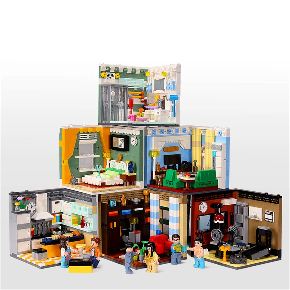 

XINGBAO 01401 Building Series The Living House Set Educational building blocks Model Action Figure Toy Kids gifts