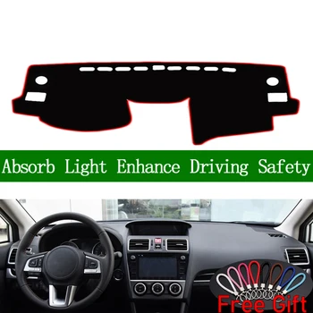 

For SUBARU XV Forester 2011 2012-2018 Dashboard Cover Sun Shade Non-slip Dash Mat Pad Carpet Car Stickers Interior Accessories