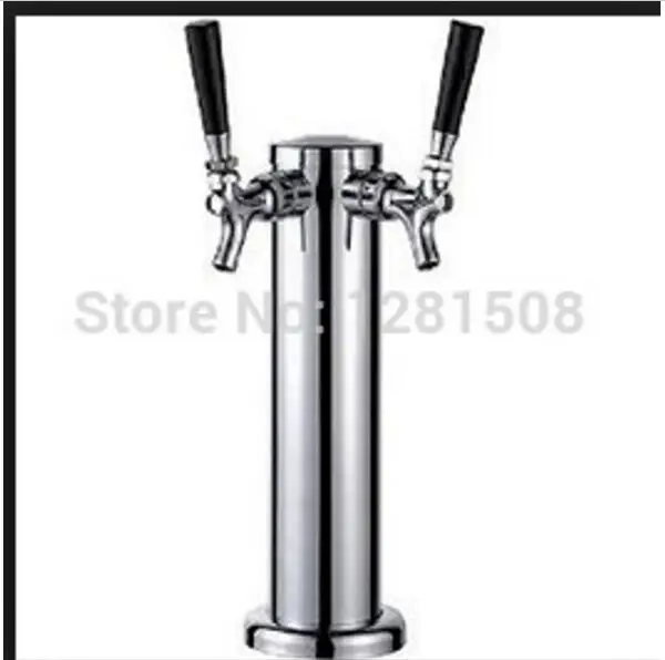 

Free shipping Double tap beer tower,Draft Beer Column high quality