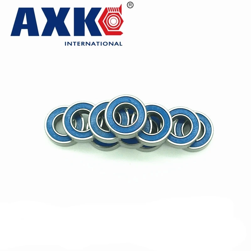 Axk 10 шт. высокое качество Abec 5 Z3v3 Mr128 2rs 8*12*3 мм Миниатюрные шарикоподшипники Mr128rs