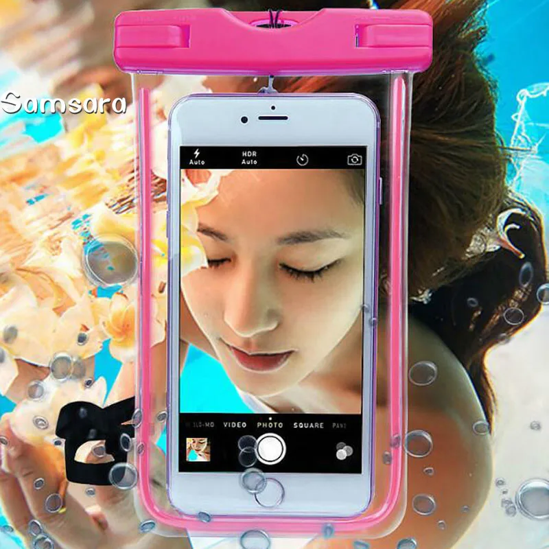 Универсальный Водонепроницаемый Чехол для Samsung S8 S7 S6 водонепроницаемый чехол GALAXY
