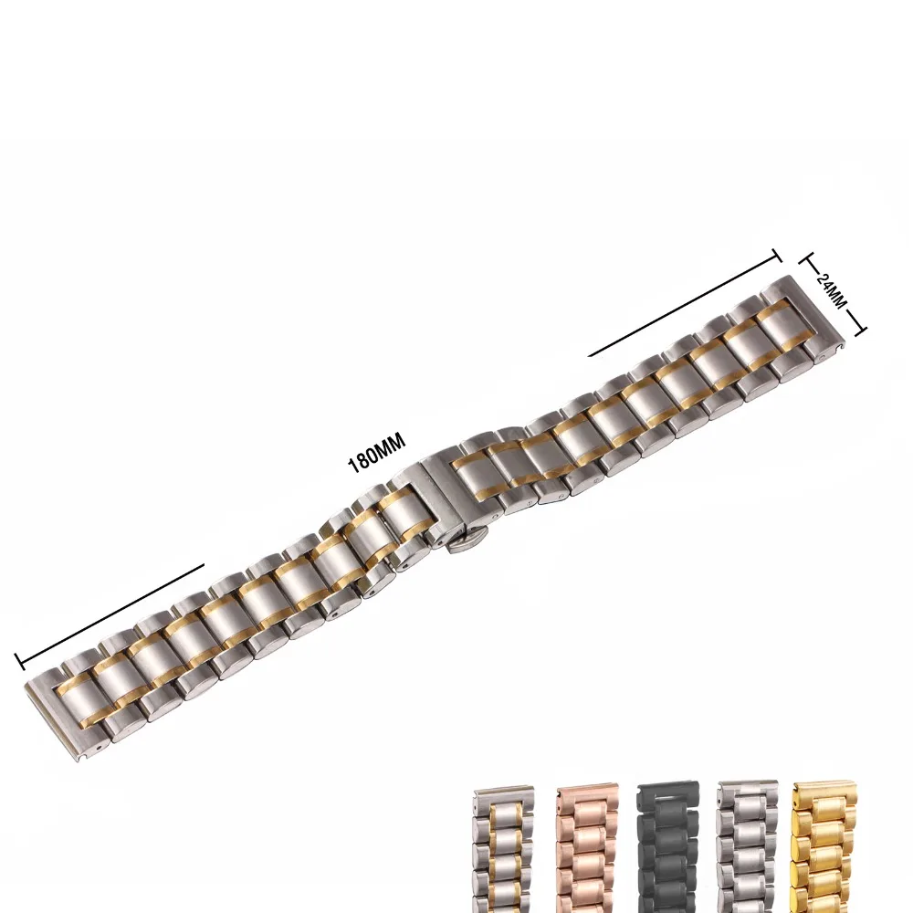 STRAP 20 SILVER GOLDEN 24mm