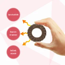 Penis Sleeve Ring Delay Ejaculation Enlargement Penis Sleeve Extender Clitoral Stimulate Ring Reusable Condoms Sex Toy for Men