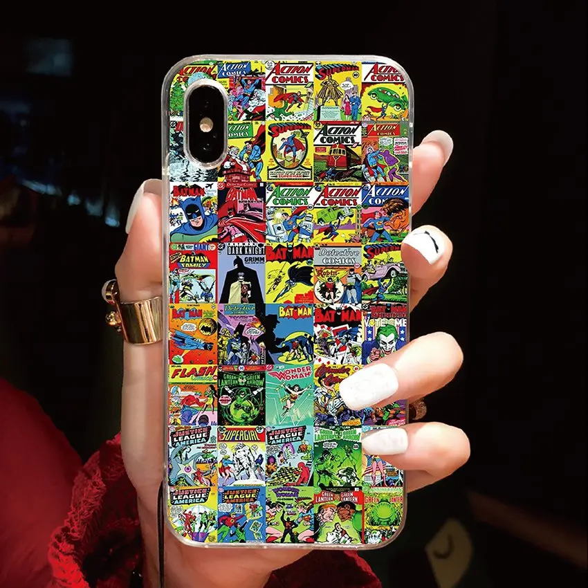 Чехлы Marvel Comics для samsung galaxy S10 S10 lite S10plus J6 J4 Prime Note 10 pro 10 plus Мягкий силиконовый чехол из ТПУ - Цвет: 4