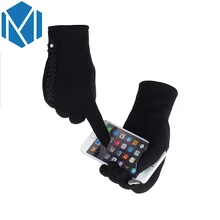 MISM Модные женские перчатки, мягкие хлопковые перчатки для зимы и осени, ветрозащитные варежки, теплые смартфоны, перчатки для вождения