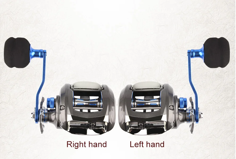 RoseWood 10KG Drag Saltwater Baitcasting Fishing Reel 7.01 12+1 Bearings, LeftRight Metal Series Baitcast Reels Carretes Pesca  (9)