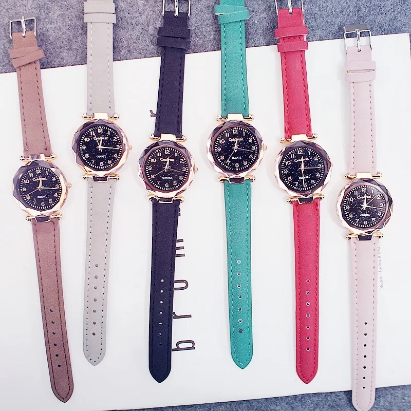 Женские кварцевые часы Звездный браслет с изображением неба роскошные часы Zegarek Damski наручные часы для женщин женские часы Reloj Mujer Часы