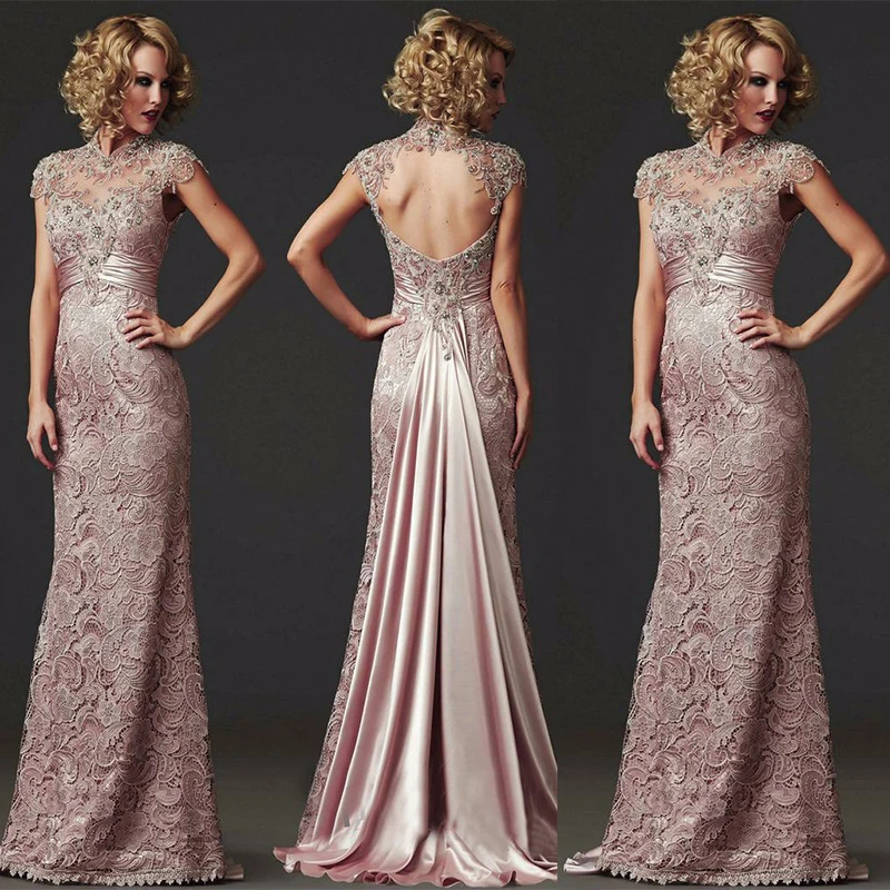 Mother of the Bride Dresses Open Back