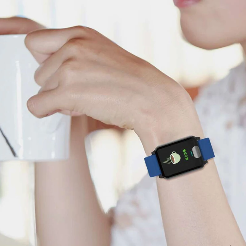 I-SWIM E04 Smart Band Fitness Tracker ECG/PPG Blood Pressure Heart Rate Monitor Waterproof Smart Watch for Xiaomi Android IOS