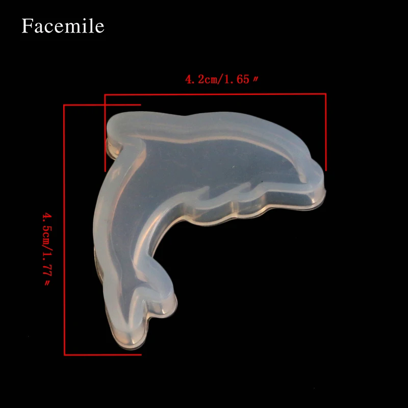 1 шт Дельфин помадка форма для украшения торта подарок силиконовая форма для торта для ювелирных украшений 50-290