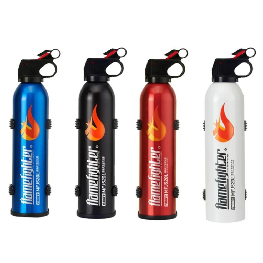 

Mini Portable Car Fire Extinguisher with Hook Dry Chemical Fire Extinguisher Safety Flame Fighter for Home Office Car