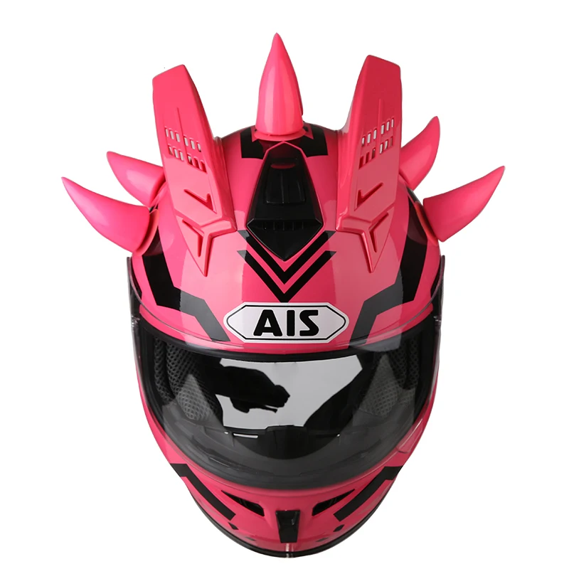 Мотоциклетный шлем флип-ап мотоциклетный шлем с внутренним солнцезащитным козырьком с двойными линзами модульный шлем для мотокросса - Цвет: Shocker