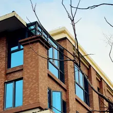 23in x 196in синяя Серебряная светоотражающая пленка для окон Солнечная защита от ультрафиолетового излучения оттенок конфиденциальности одностороннее зеркало для офиса дома зеркальный Декор стекло