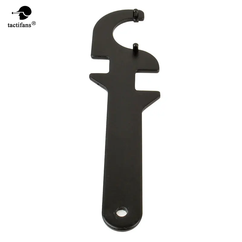 

Delta Ring & Butt Stock Tube Solid Fixed Bent Wrench Black Free Shipping