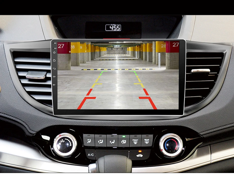 Perfect Eunavi 4G+32G Android 9.0 4G Car Radio Multimedia Audio Player Navigation GPS 2Din For Honda CRV 2012 2013 2014 2015 2016 PX6 24