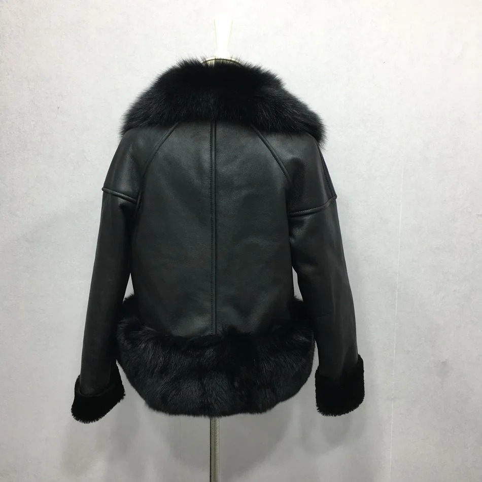 women genuine leather jacket with fur (35)