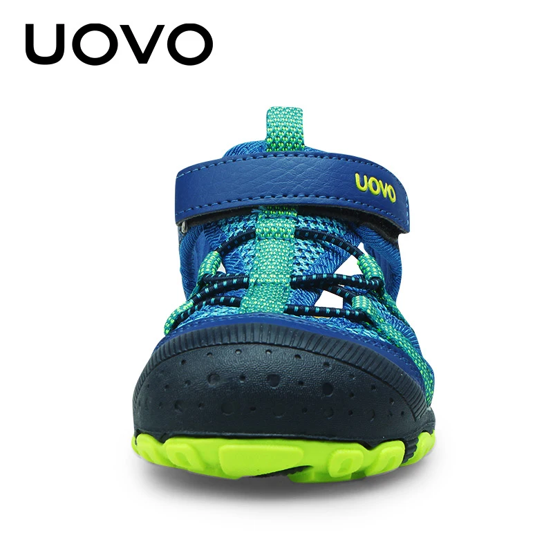 UOVO 2019 New Arrival Boys Sandals Children Sandals Closed Toe Sandals for Little and Big Sport Kids Summer Shoes Eur Size 25-34