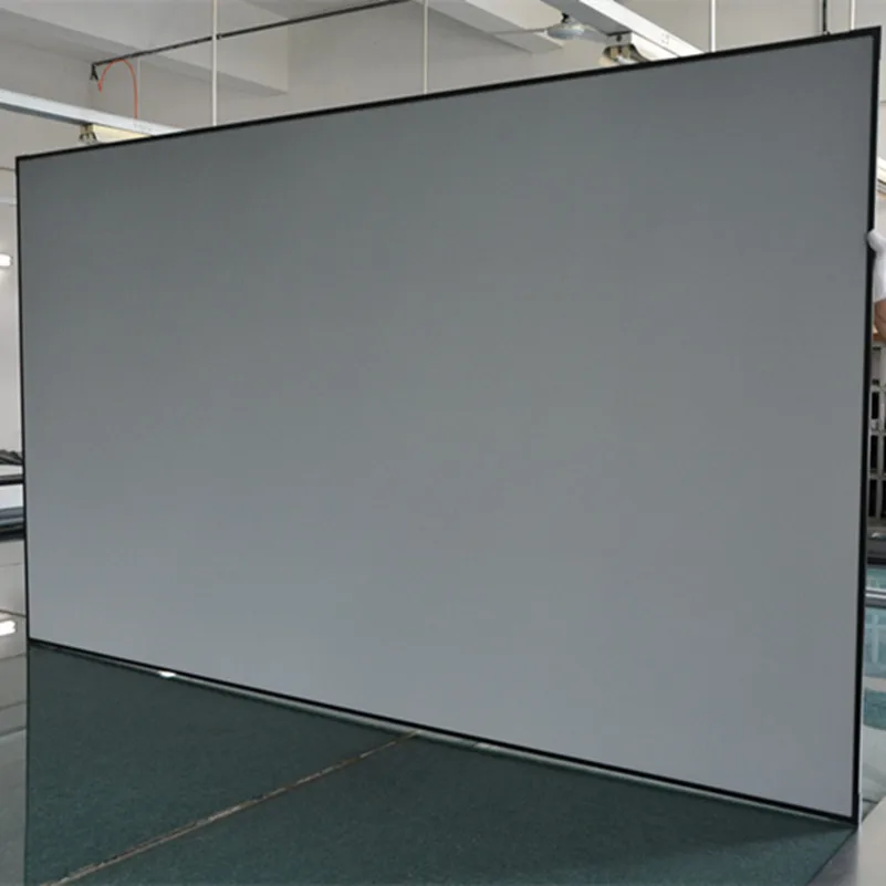 80'' Diagonal 16:9 Ceiling Light Diffusion ALR/CLR Fixed Frame Projection Projector Screen for Ultra Short Throw Projectors