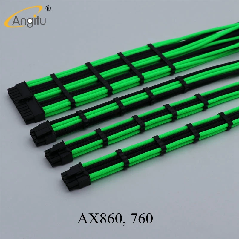 

Custom Modular CPU 8Pin 4+4Pin Power Cable For Cosair Type one, Type Two, Type 3, Type 4
