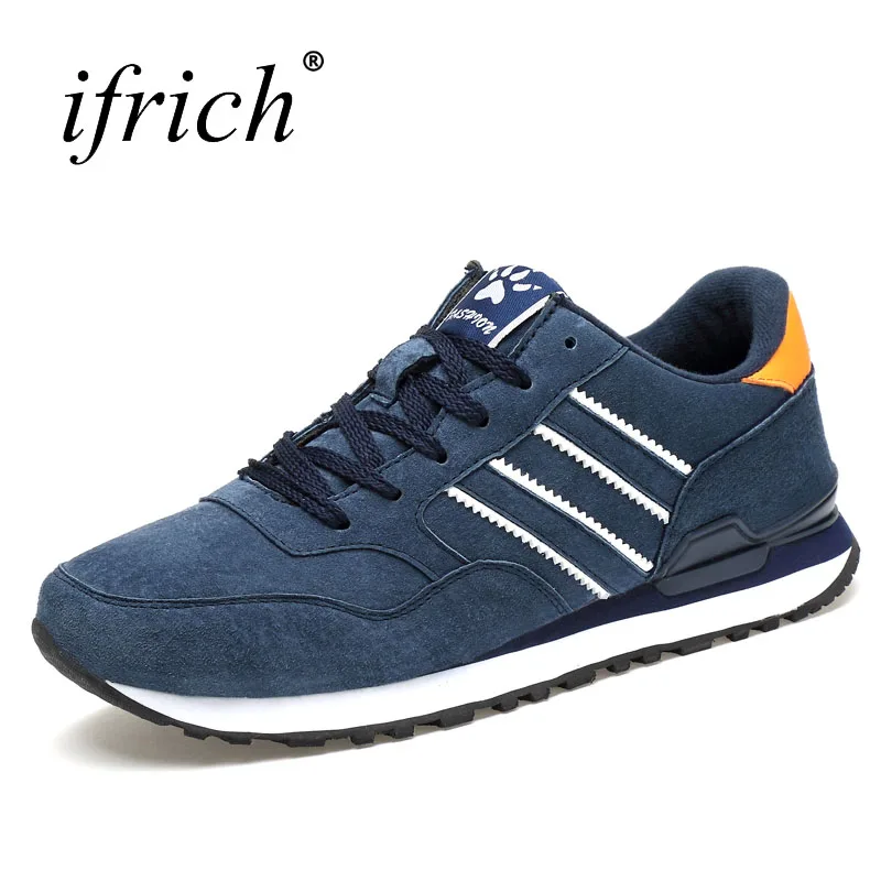 Ifrich 2019 New Arrival Autumn Winter Men's Trainers Sneakers Running Shoes Comfortable Jogging Sneakers Mens Sport Trainers