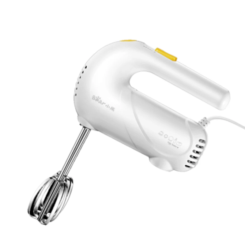 Electrical Handheld Food Blender 7 Speed Adjust Double Whisk Eggs Mixer